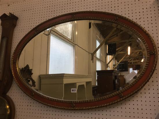 Oval mirror